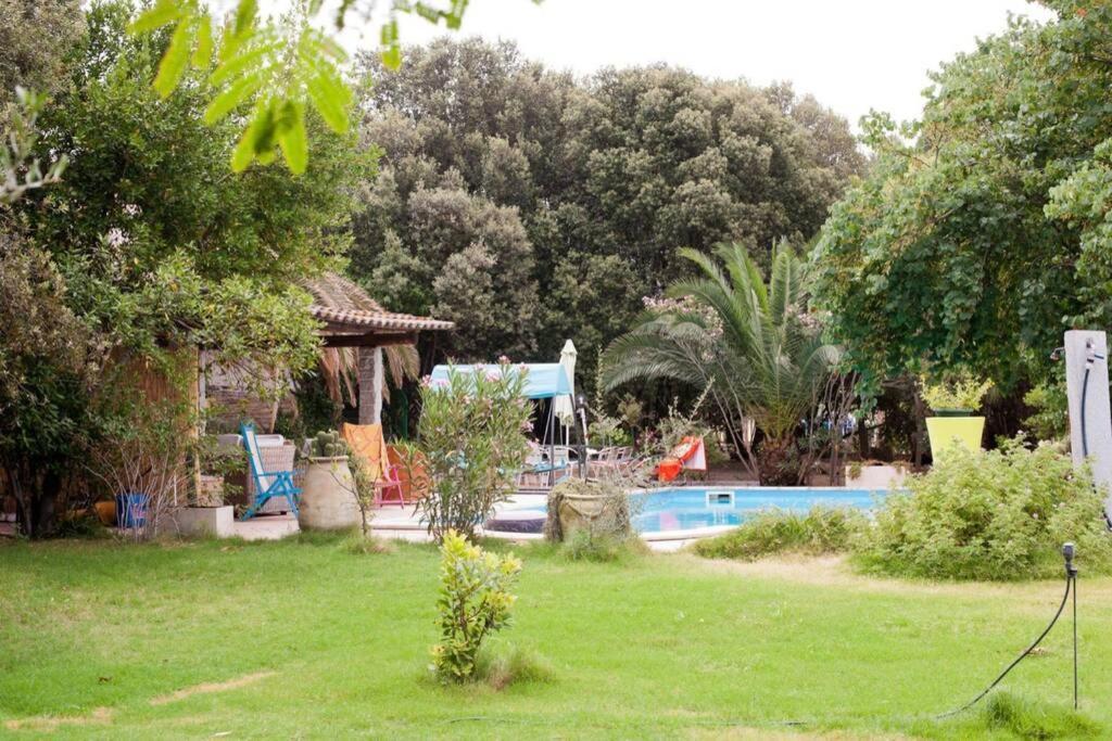 Big Relax Apartment With Swimming Pool And A Peaceful Garden In A Private Villa Sestu Extérieur photo