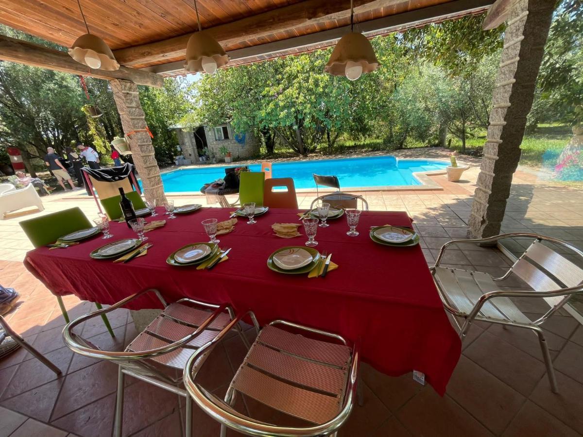 Big Relax Apartment With Swimming Pool And A Peaceful Garden In A Private Villa Sestu Extérieur photo